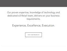Tablet Screenshot of e3retail.com